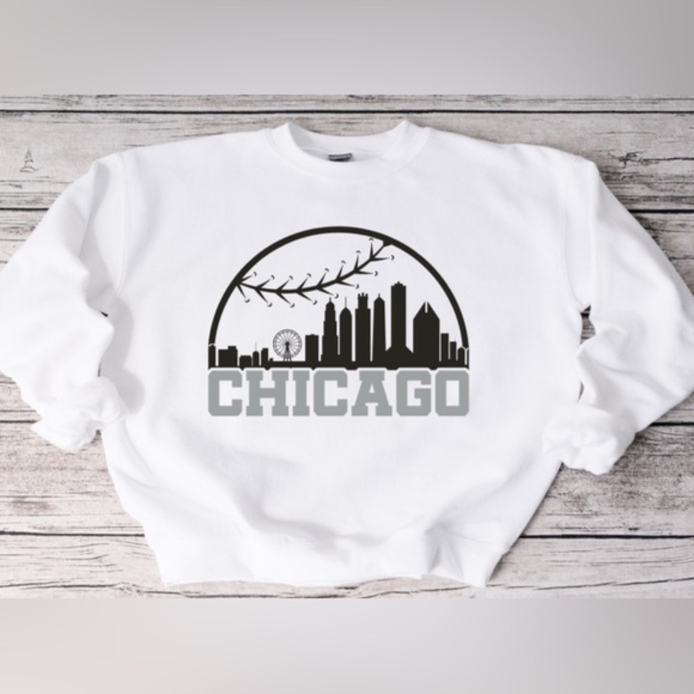 Chicago White Sox Skyline Crewneck